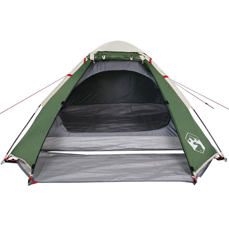 Sport si Outdoor - Camping - Corturi camping - Cort de camping cupola pentru 4 persoane, verde, impermeabil - Infinity.ro