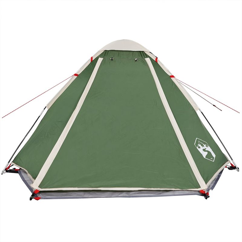 Sport si Outdoor - Camping - Corturi camping - Cort de camping cupola pentru 4 persoane, verde, impermeabil - Infinity.ro