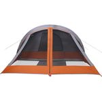 Sport si Outdoor - Camping - Corturi camping - Cort de camping 4 persoane gri si portocaliu impermeabil - Infinity.ro