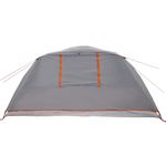 Sport si Outdoor - Camping - Corturi camping - Cort de camping 4 persoane gri si portocaliu impermeabil - Infinity.ro