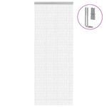 Casa si Gradina - Textile si covoare - Rulouri si jaluzele - Paravan de usa cu lant, 80x201 cm, aluminiu - Infinity.ro