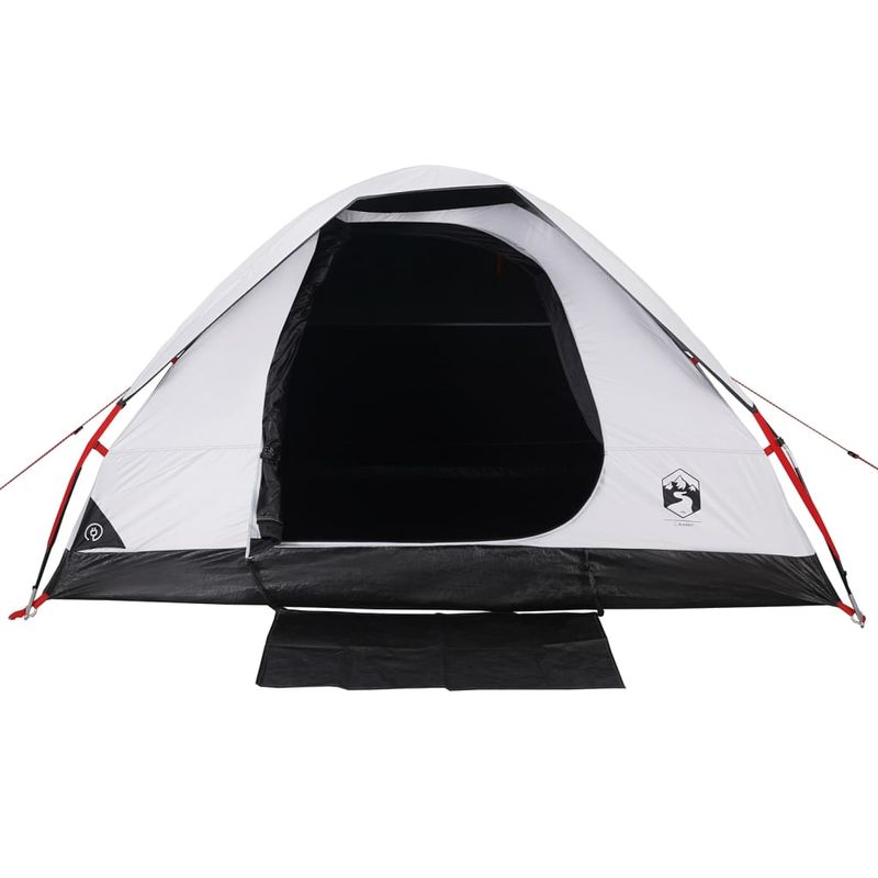 Sport si Outdoor - Camping - Corturi camping - Cort camping cupola 2 persoane alb, tesatura opaca, impermeabil - Infinity.ro
