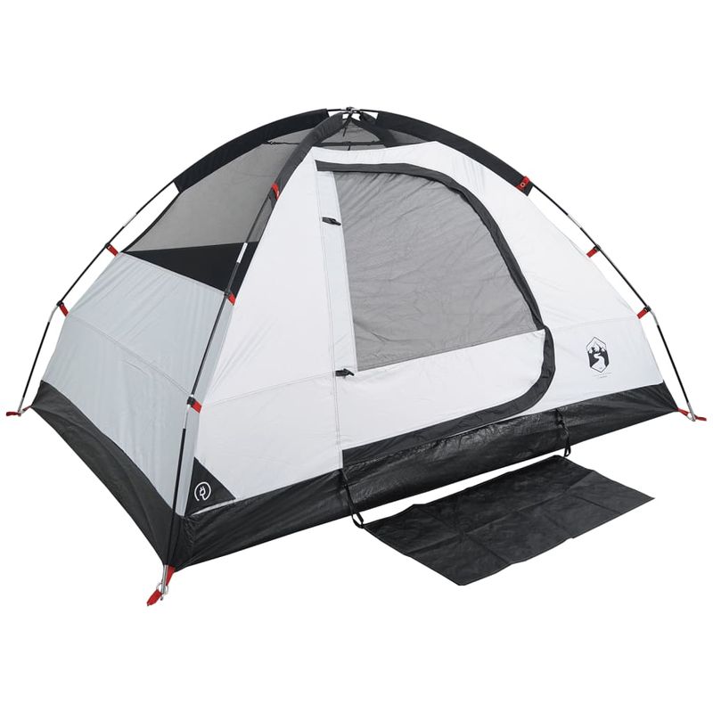 Sport si Outdoor - Camping - Corturi camping - Cort camping cupola 2 persoane alb, tesatura opaca, impermeabil - Infinity.ro