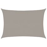 Casa si Gradina - Gradina si terasa - Umbrele si pavilioane - Umbrele - Panza parasolar gri deschis dreptunghiular 3,5x5m HDPE 160 g/m² - Infinity.ro