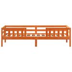 Casa si Gradina - Mobilier - Paturi si accesorii - Paturi - Cadru de pat, maro ceruit, 90x200 cm, lemn masiv de pin - Infinity.ro