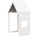 Casa si Gradina - Mobilier - Paturi si accesorii - Paturi - Pat supraetajat cu acoperis, alb, 90x190 cm, lemn masiv de pin - Infinity.ro