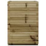 Casa si Gradina - Gradinarit si plante - Plante si ghivece - Ghivece si suporturi - Jardiniera de gradina, 50x50x72 cm, lemn de pin impregnat - Infinity.ro