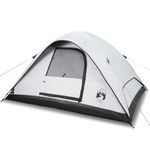 Sport si Outdoor - Camping - Corturi camping - Cort de familie cupola 6 persoane, alb opac textil impermeabil - Infinity.ro