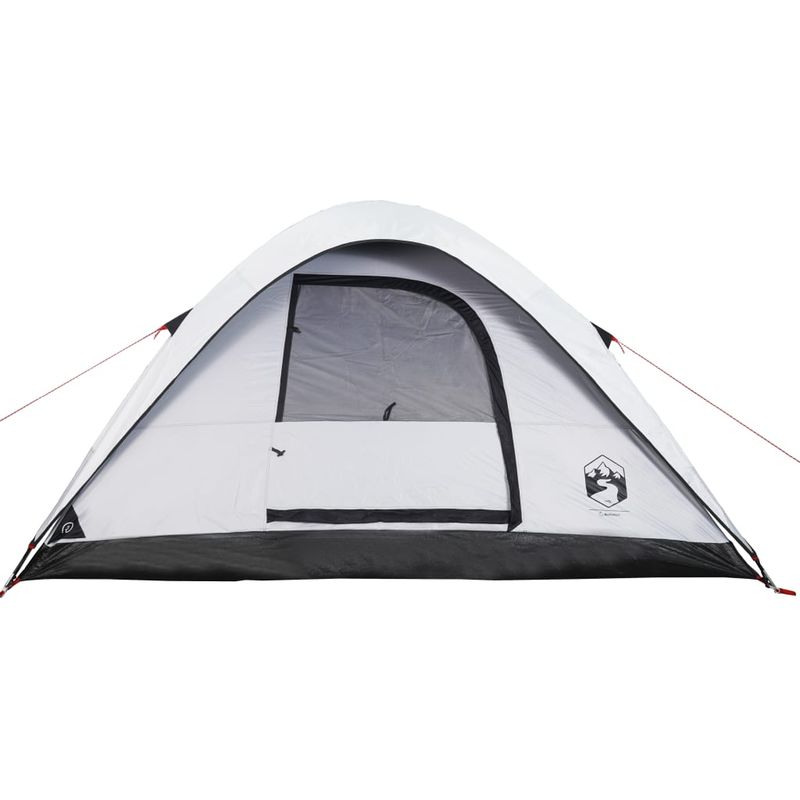 Sport si Outdoor - Camping - Corturi camping - Cort de familie cupola 6 persoane, alb opac textil impermeabil - Infinity.ro