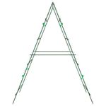 Casa si Gradina - Gradinarit si plante - Plante si ghivece - Ghivece si suporturi - Spalier gradina plante cataratoare, cadru A 99x90x175,5 cm otel - Infinity.ro