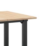 Casa si Gradina - Mobilier - Mese si birouri - Mese bucatarie si dining - Masa de bucatarie, cadru O, 60x60x75 cm lemn masiv pin si fonta - Infinity.ro