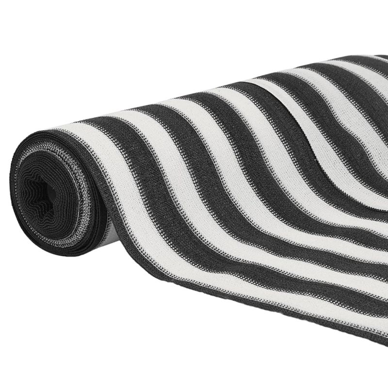 Casa si Gradina - Gradina si terasa - Umbrele si pavilioane - Umbrele - Plasa protectie intimitate, antracit/alb, 1x50 m, HDPE, 75 g/m² - Infinity.ro