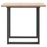 Casa si Gradina - Mobilier - Mese si birouri - Mese bucatarie si dining - Masa bucatarie, cadru O, 90x90x75,5 cm lemn masiv pin si fonta - Infinity.ro