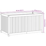 Casa si Gradina - Gradinarit si plante - Plante si ghivece - Ghivece si suporturi - Jardiniera de gradina, 85x45x44 cm, lemn masiv acacia/otel - Infinity.ro