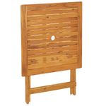 Casa si Gradina - Gradina si terasa - Mobilier exterior - Seturi mobila gradina - Set mobilier bistro, 3 piese, bej, polipropilena si lemn masiv - Infinity.ro