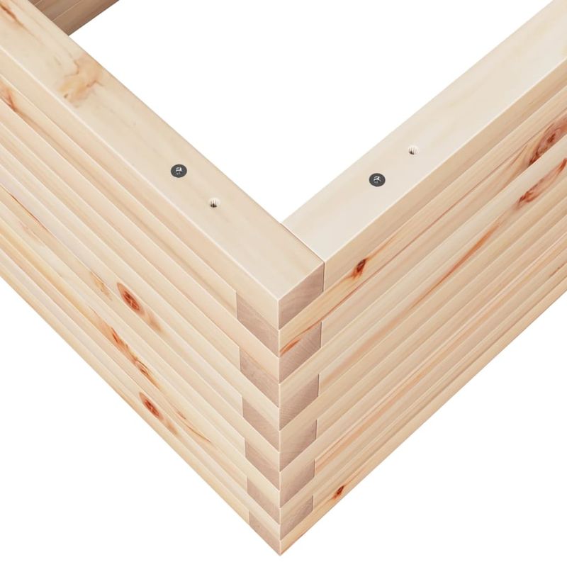 Casa si Gradina - Gradinarit si plante - Plante si ghivece - Ghivece si suporturi - Jardiniera de gradina, 110x60x46 cm, lemn masiv de pin - Infinity.ro