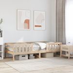 Casa si Gradina - Mobilier - Paturi si accesorii - Paturi - Cadru de pat, 75x190 cm, lemn masiv de pin - Infinity.ro