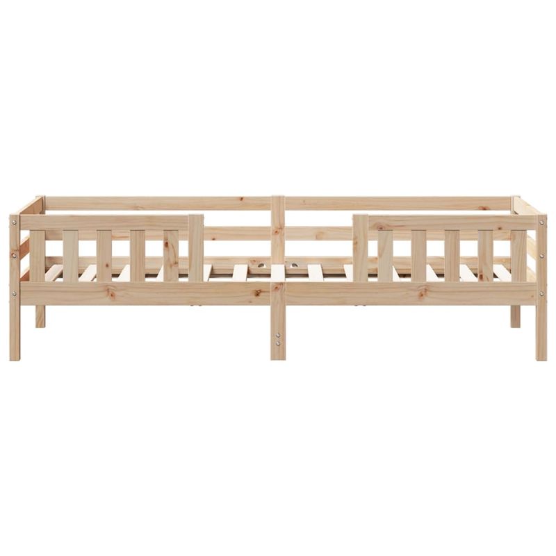 Casa si Gradina - Mobilier - Paturi si accesorii - Paturi - Cadru de pat, 75x190 cm, lemn masiv de pin - Infinity.ro