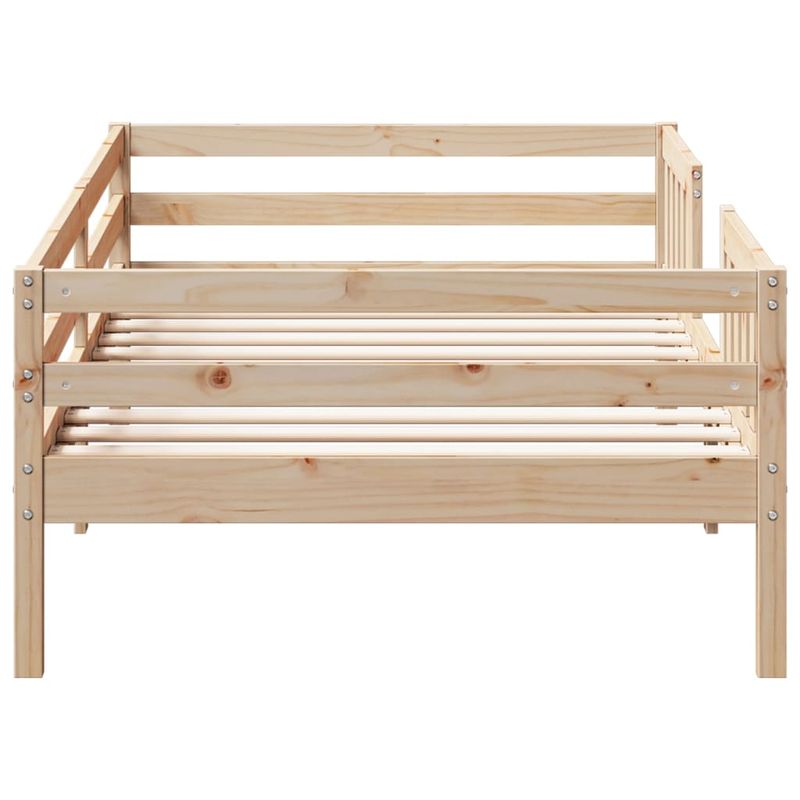 Casa si Gradina - Mobilier - Paturi si accesorii - Paturi - Cadru de pat, 75x190 cm, lemn masiv de pin - Infinity.ro