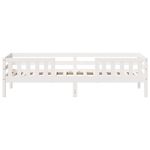 Casa si Gradina - Mobilier - Paturi si accesorii - Paturi - Cadru de pat, alb, 90x190 cm, lemn masiv de pin - Infinity.ro