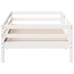 Casa si Gradina - Mobilier - Paturi si accesorii - Paturi - Cadru de pat, alb, 90x190 cm, lemn masiv de pin - Infinity.ro