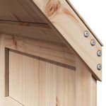 Casa si Gradina - Mobilier - Paturi si accesorii - Paturi - Pat inalt cu acoperis, 80x200 cm, lemn masiv de pin - Infinity.ro