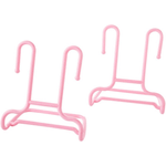 Casa si Gradina - Mobilier - Organizare si depozitare - Cutii depozitare - Set 2 bucati, Suport pentru pantofi cu umeras, Organizator pantofi, culoare Roz ABYZ™ - Infinity.ro