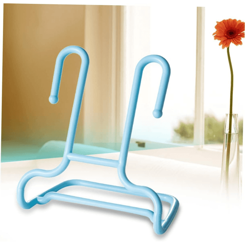 Casa si Gradina - Mobilier - Organizare si depozitare - Organizatoare pentru sertare si dulapuri - Set 2 bucati, Suport pentru pantofi cu umeras, Organizator pantofi, culoare Bleu ABYZ™ - Infinity.ro