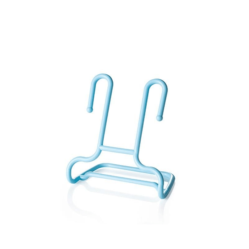 Casa si Gradina - Mobilier - Organizare si depozitare - Organizatoare pentru sertare si dulapuri - Set 2 bucati, Suport pentru pantofi cu umeras, Organizator pantofi, culoare Bleu ABYZ™ - Infinity.ro