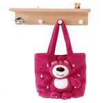 Fashion, accesorii si bijuterii - Copii - Accesorii copii - Genti si rucsacuri copii - Gentuta copii din Plus, dimensiuni 30x25cm culoare Visiniu ABYZ™ - Infinity.ro