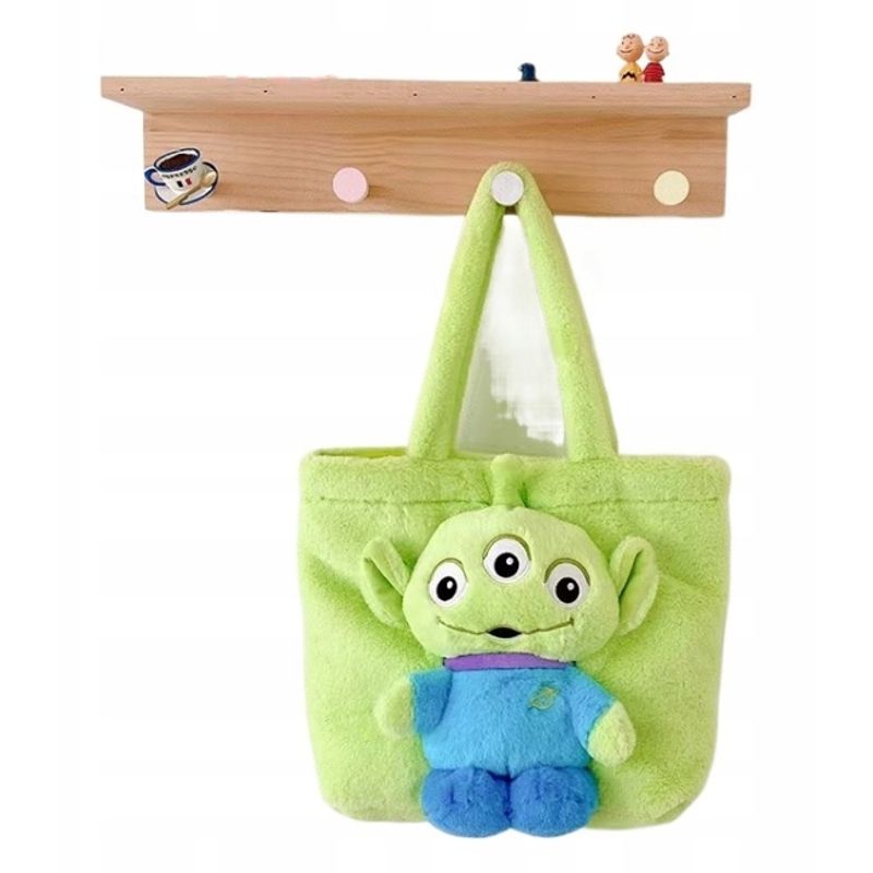 Fashion, accesorii si bijuterii - Copii - Accesorii copii - Genti si rucsacuri copii - Gentuta copii din Plus, dimensiuni 30x25cm culoare Verde ABYZ™ - Infinity.ro