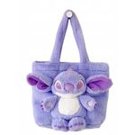 Fashion, accesorii si bijuterii - Copii - Accesorii copii - Genti si rucsacuri copii - Gentuta copii din Plus, Tip Stitch dimensiuni 35x27cm culoare Mov ABYZ™ - Infinity.ro