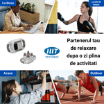 Ingrijire personala si Cosmetice - Sanatate si wellness - Articole wellness - Aparate si dispozitive de masaj - Aparat electric de masaj cu vibratii, tip pistol cu percutie, 4 moduri, 12 trepte, 3200 RPM, lumina infrarosie - Infinity.ro