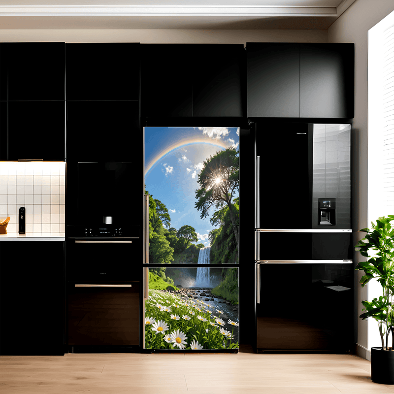 Casa si Gradina - Decoratiuni - Stickere decorative - Folie imprimata color pentru decor Frigider, dimensiune 200 x 90cm, model: AVX-FR20 - Infinity.ro