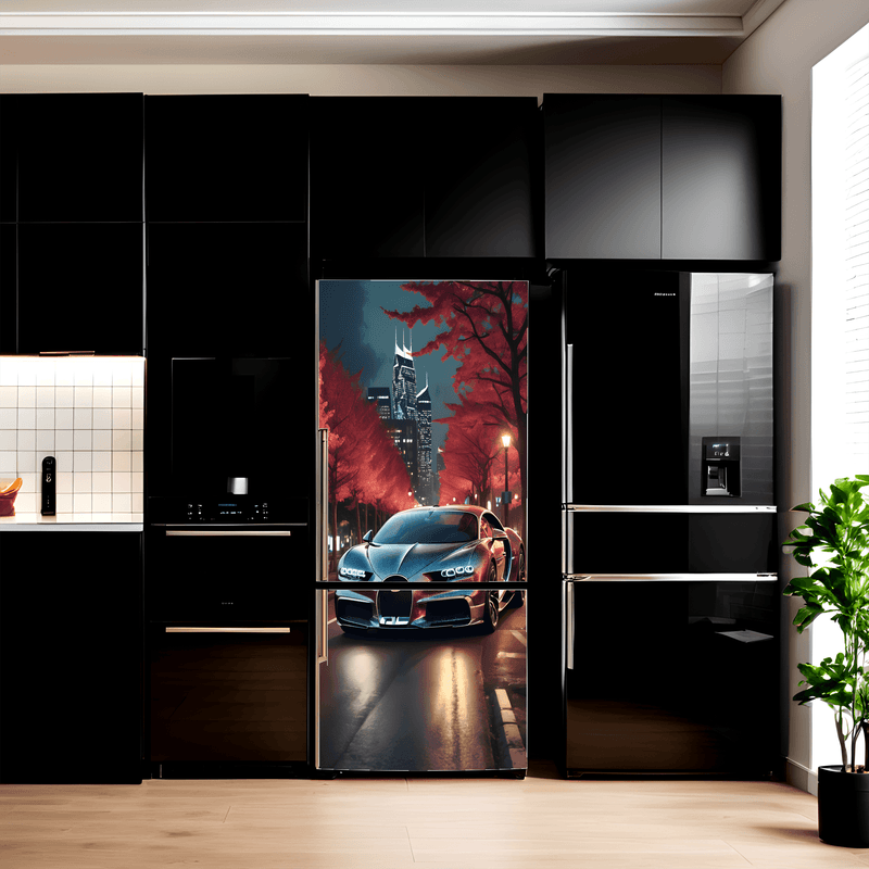 Casa si Gradina - Decoratiuni - Stickere decorative - Folie imprimata color pentru decor Frigider, dimensiune 200 x 90cm, model: AVX-FR08 - Infinity.ro