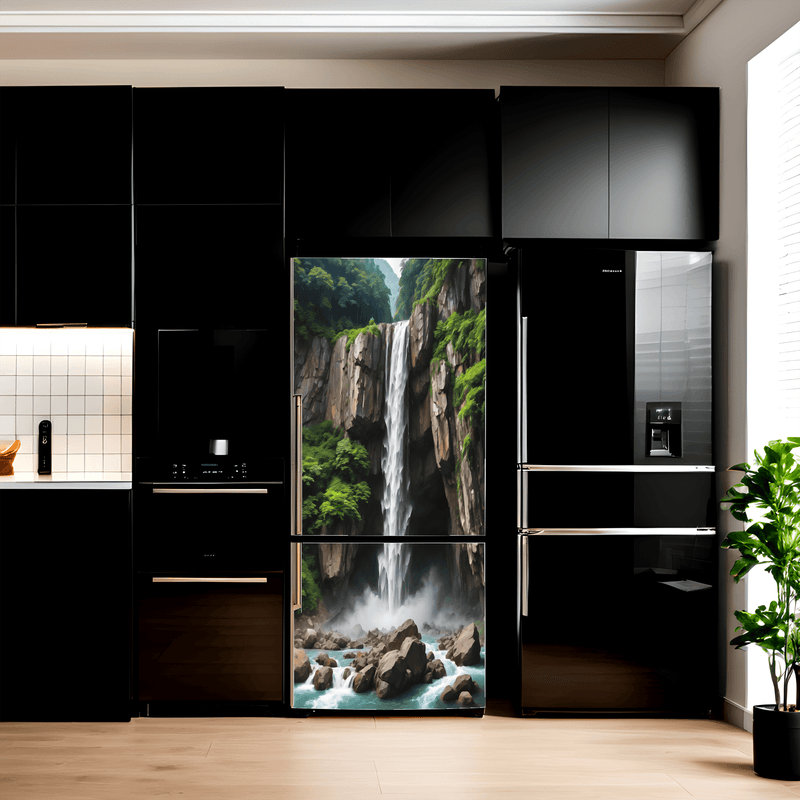 Casa si Gradina - Decoratiuni - Stickere decorative - Folie imprimata color pentru decor Frigider, dimensiune 200 x 90cm, model: AVX-FR21 - Infinity.ro