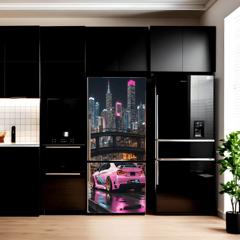 Casa si Gradina - Decoratiuni - Stickere decorative - Folie imprimata color pentru decor Frigider, dimensiune 200 x 90cm, model: AVX-FR05 - Infinity.ro