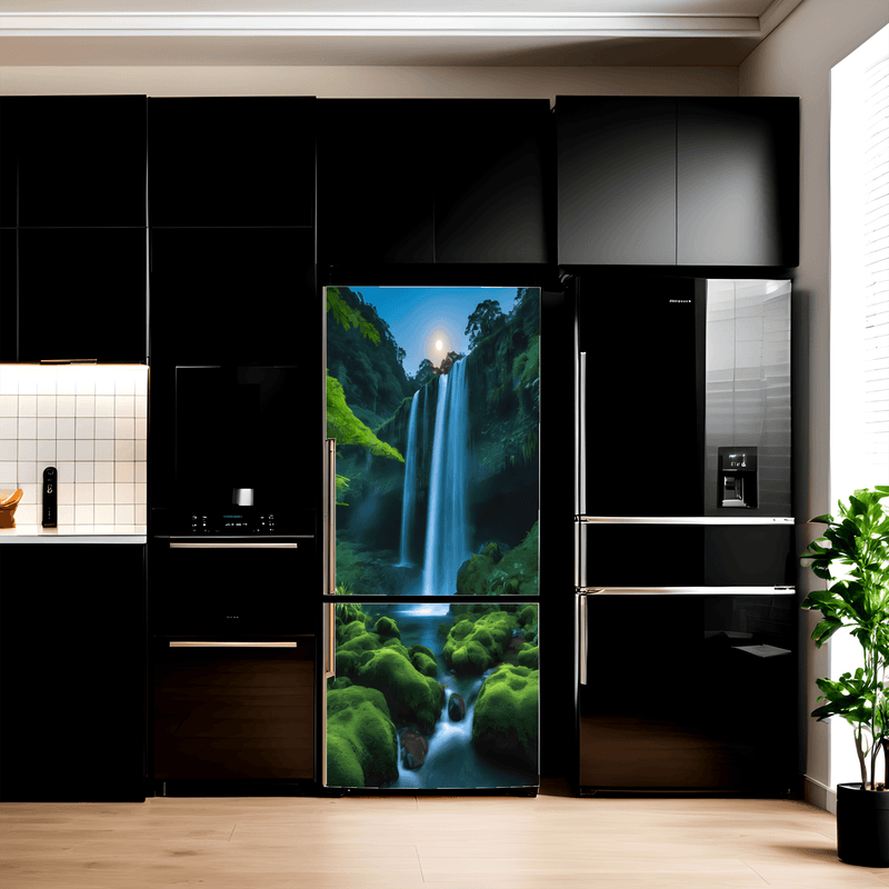 Casa si Gradina - Decoratiuni - Stickere decorative - Folie imprimata color pentru decor Frigider, dimensiune 200 x 90cm, model: AVX-FR22 - Infinity.ro