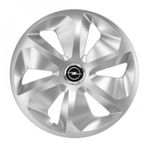 Auto si Moto - Anvelope si jante - Accesorii roti - Capace roti - Set 4 capace roti pentru Opel, model Roco gri, R15 - Infinity.ro