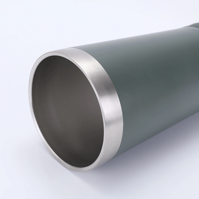 Casa si Gradina - Bucatarie si vesela - Accesorii bar - Termosuri si Cani termos - Cana tip termos cu boxa bluetooth, capacitate 500ml, capac cu deschizator sticle, incarcare USB, lumina led , negru ABYZ - Infinity.ro