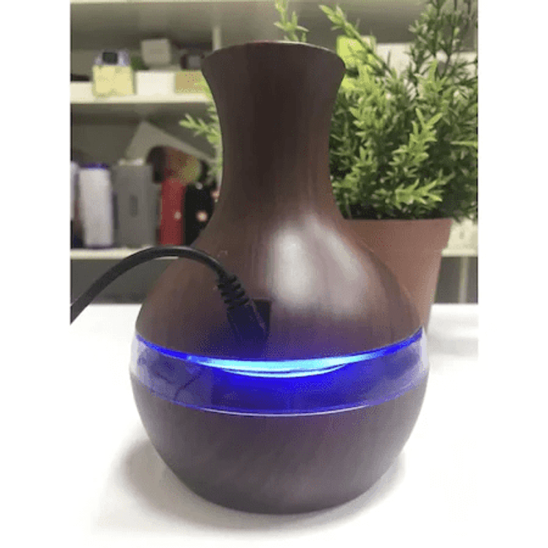 Casa si Gradina - Decoratiuni - Aromaterapie si lumanari - Difuzoare aromaterapie - Umidificator ultrasonic si difuzor aromaterapie wenge - Infinity.ro