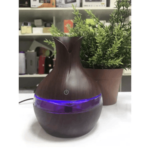 Umidificator ultrasonic si difuzor aromaterapie wenge