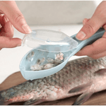 Casa si Gradina - Bucatarie si vesela - Ustensile bucatarie - Seturi ustensile de bucatarie - Dispozitiv cu capac pentru curatarea solzilor de peste - Infinity.ro