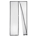 Casa si Gradina - Constructii - Usi interior, exterior si garaj - Accesorii usi - Plasa anti tantari, anti insecte, 210×100cm, negru - Infinity.ro