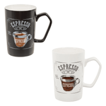 Casa si Gradina - Bucatarie si vesela - Cani si pahare - Cani si cesti - Set 2 cani ceramice X-press pentru cafea sau ceai, 370 ml - Infinity.ro