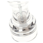 Casa si Gradina - Bucatarie si vesela - Ustensile bucatarie - Rasnite si dozatoare condimente - Rasnita sare si piper transparenta acril si metal 16 cm - Infinity.ro