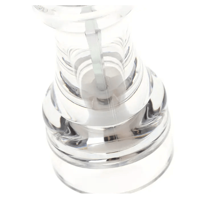 Casa si Gradina - Bucatarie si vesela - Ustensile bucatarie - Rasnite si dozatoare condimente - Rasnita sare si piper transparenta acril si metal 16 cm - Infinity.ro