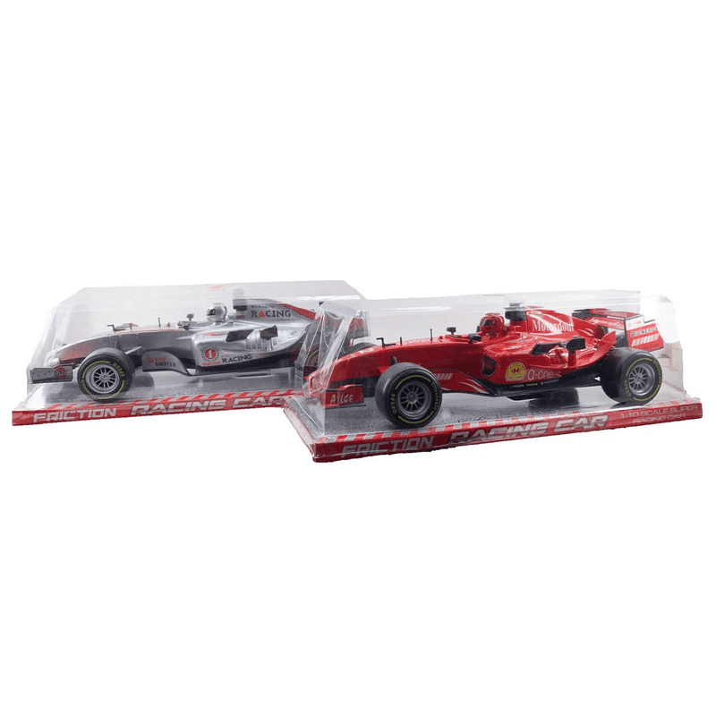 Jucarii, Copii si Bebe - Jucarii si jocuri - Vehicule si jucarii cu telecomanda - Masinute - Masina Formula F1 Friction Silver 1:24 - Infinity.ro