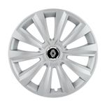 Auto si Moto - Anvelope si jante - Accesorii roti - Capace roti - Set 4 capace roti pentru Renault nou, model Delta gri, R16 - Infinity.ro