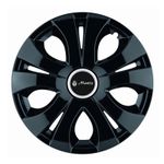 Auto si Moto - Anvelope si jante - Accesorii roti - Capace roti - Set 4 capace roti pentru Matiz, model Top negru, R15 - Infinity.ro